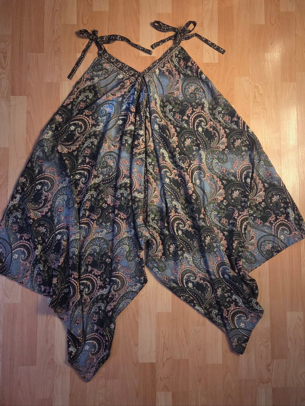 CYN by Cynthia Mehra boho harem jumpsuit